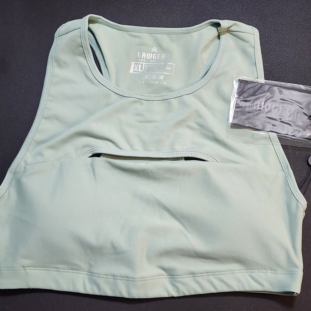 NWT RAW GEAR ACTIVE WEAR SPORTS BRA